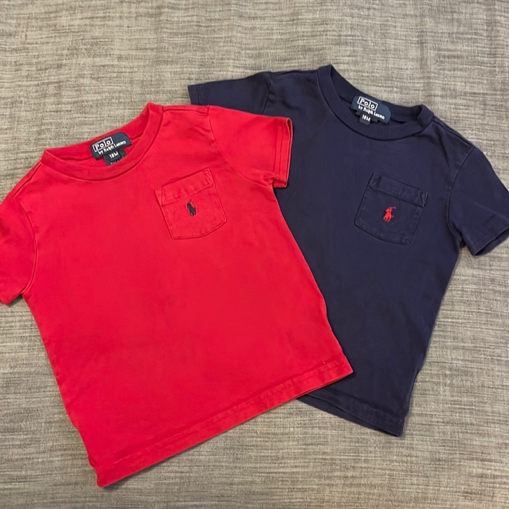 Polo Ralph Lauren shirts 18m